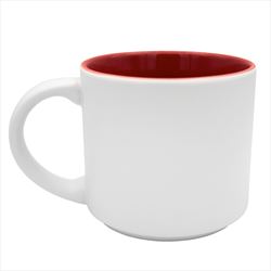 White with Red